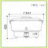 Rinnai 林內牌 50人份 瓦斯 煮飯鍋 (RR-50A) / 營業用電鍋 天然氣煮飯鍋