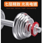 TIG　鑄鐵包膠防摔活塞啞鈴_20KG/30KG(雙手/盒裝)