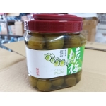梅嶺　脆梅含汁（四方桶裝）_一箱(1800g*8桶)